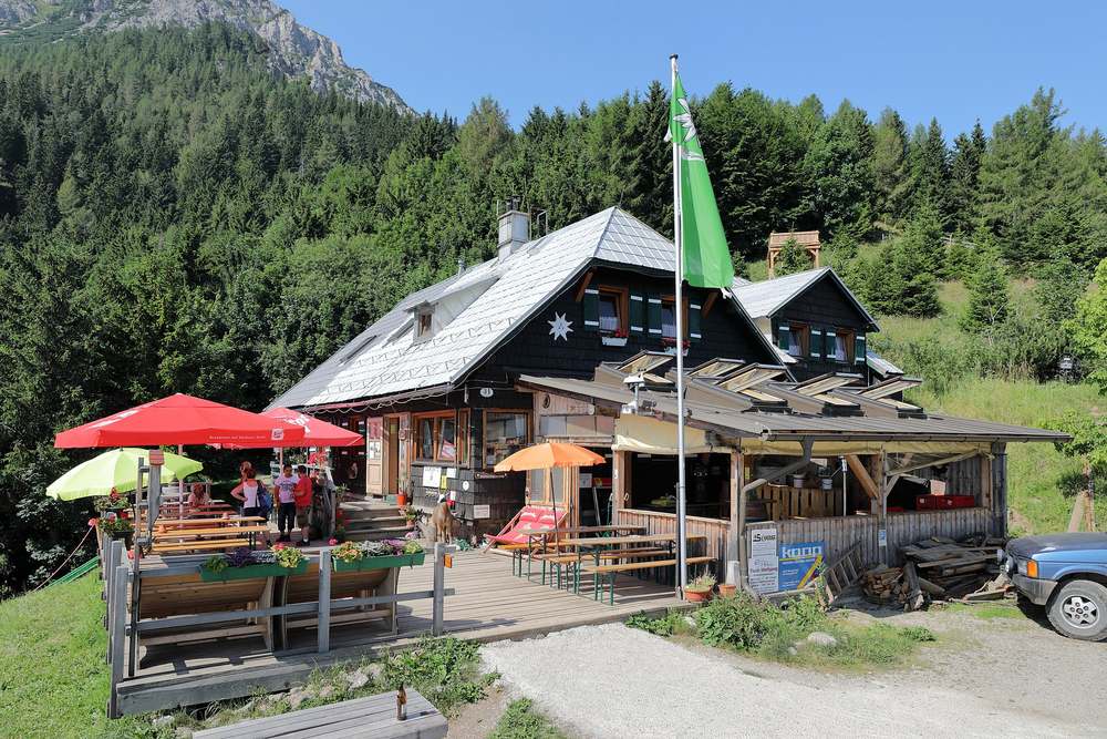 Edelweiss-Hütte am Schneeberg