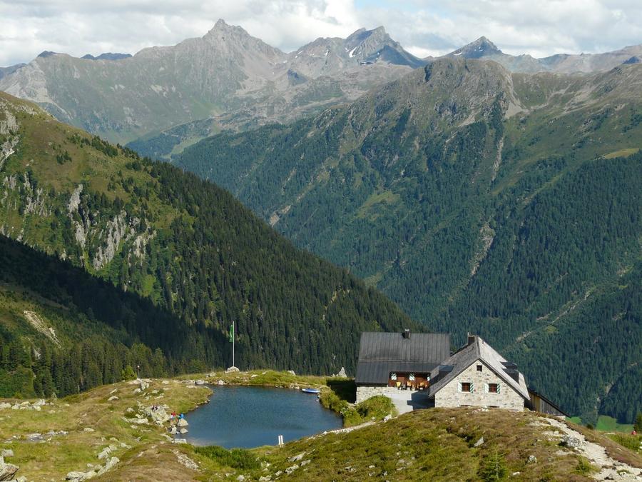 Friedrichshafener Hütte v Rakousku – horská chata