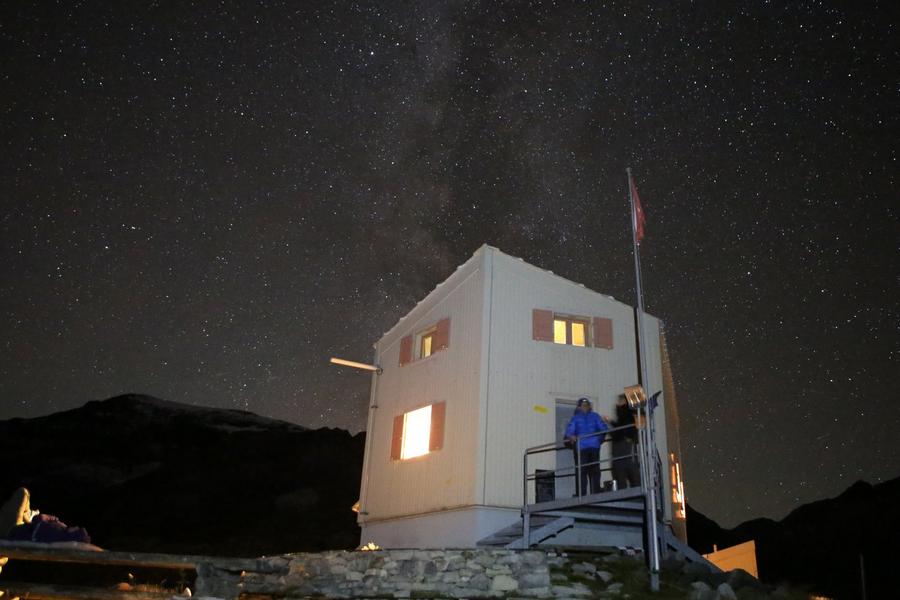 Cabane des Audannes v Švici – gorska koča